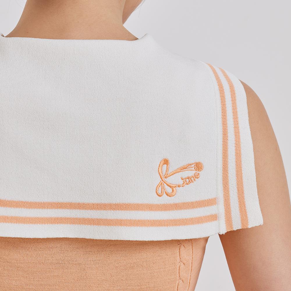 J.JANE Sailor Sleeveless Knit (Peach)