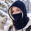 Full Face Mask for Winter Skiing Balaclava Hat, Windproof Ski Fleece Lined Thermal Gear Commuting Cover, Cozy Neck Warmer Men Women, Outdoor