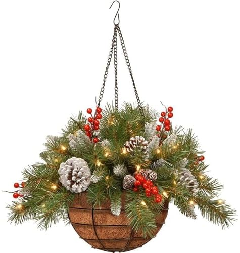 Künstlicher Feiertagskranz mit verdecktem Haken Einfache Montage Effizient Langlebig Für Weihnachts-Heimdeko