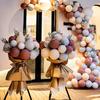 National Day Balloon Column & Flower Basket Decoration for Event Atmosphere