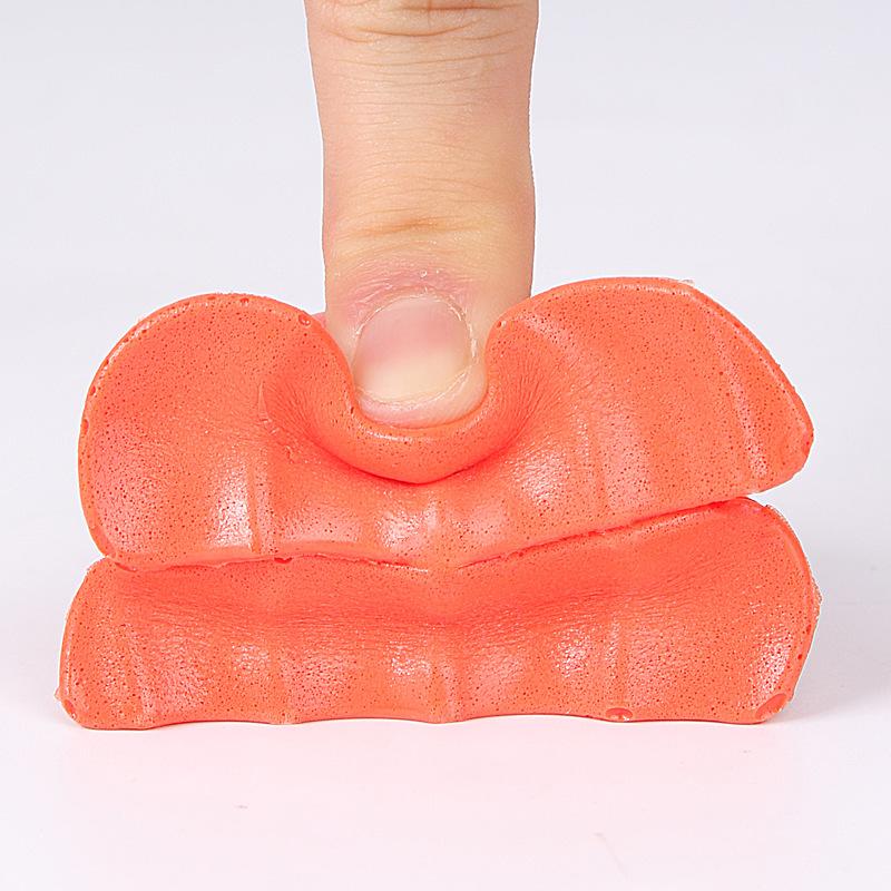 2Pcs/6Pcs New Soft Anti-wear Toe Filled Shoe Insert Toe Plug Insert High Heels Pain Relief Protector Adjustable-size Pads