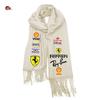 F1 Racing Suit Scarf Printed Winter Warm Scarf Shawl For Ferrari 308 GT4 328 GTB GTS F355 360 Modena F430 458ltalia 488 GTB F8 TH6