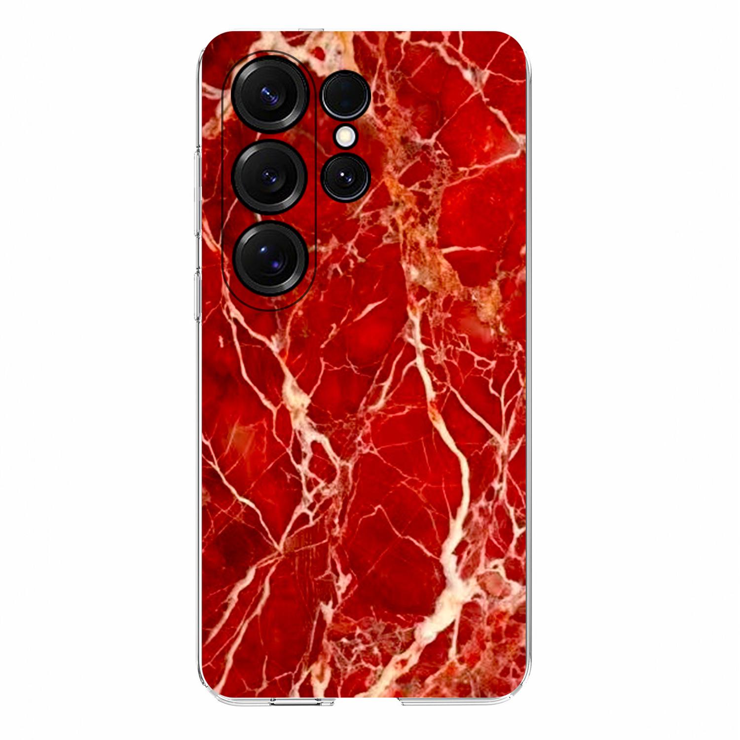 For Samsung Galaxy S26 Ultra Case Marble Pattern Printing Soft TPU Phone Cover