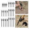 4 Pieces Tent Pegs Durable Canvas Non- Camping Outdoor for Se Accessories