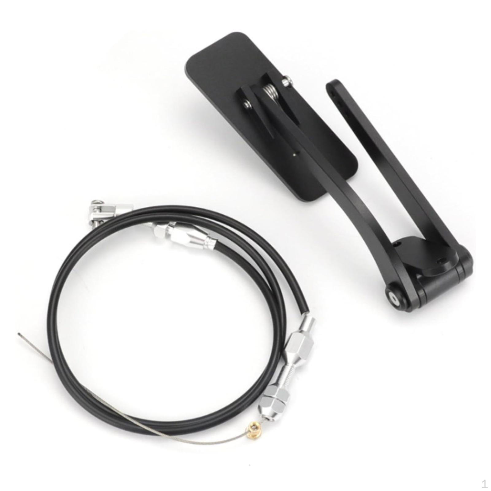 Aluminum Gas Pedal with Throttle Cable