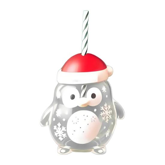 500ml Glass Cup with Straw Reusable Bear Bottle Food Grade Borosilicate Glass Heat Resistant Microwave Safe Drinking Bottle