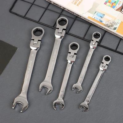 1PCS Ratchet Gears Ratchet Wrench Double Head Spanners Gears Multi Combination Wrenches Nut Spanner