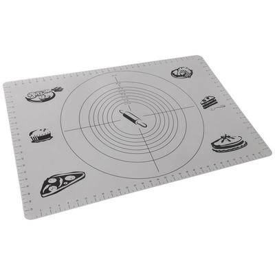 Large Dough Rolling Mat Kitchen Measuring Pad 65x45 Cm