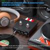 Fosi Audio BOX X4 Phono Preamplifier Headphone Amplifier with 6J1 Vacuum Preamplifier for MM Turntables and Preamplifier for Record with and Treble