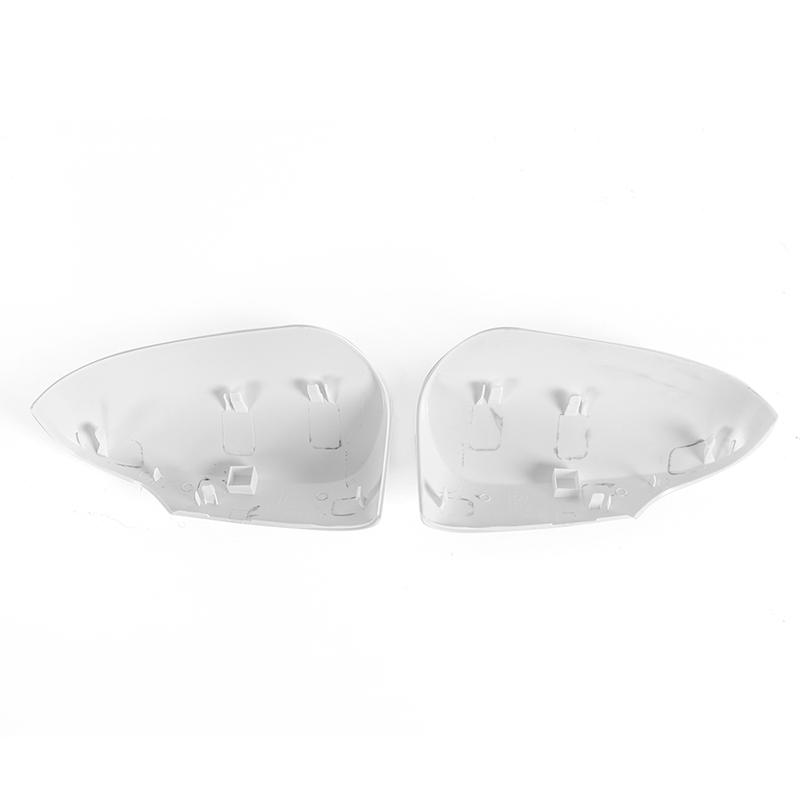 Rhyming Auto Outer Side Wing Rearview Mirror Cover Trim Decor Caps Glossy White Fit For Toyota Corolla 2014 2015 2016 2017
