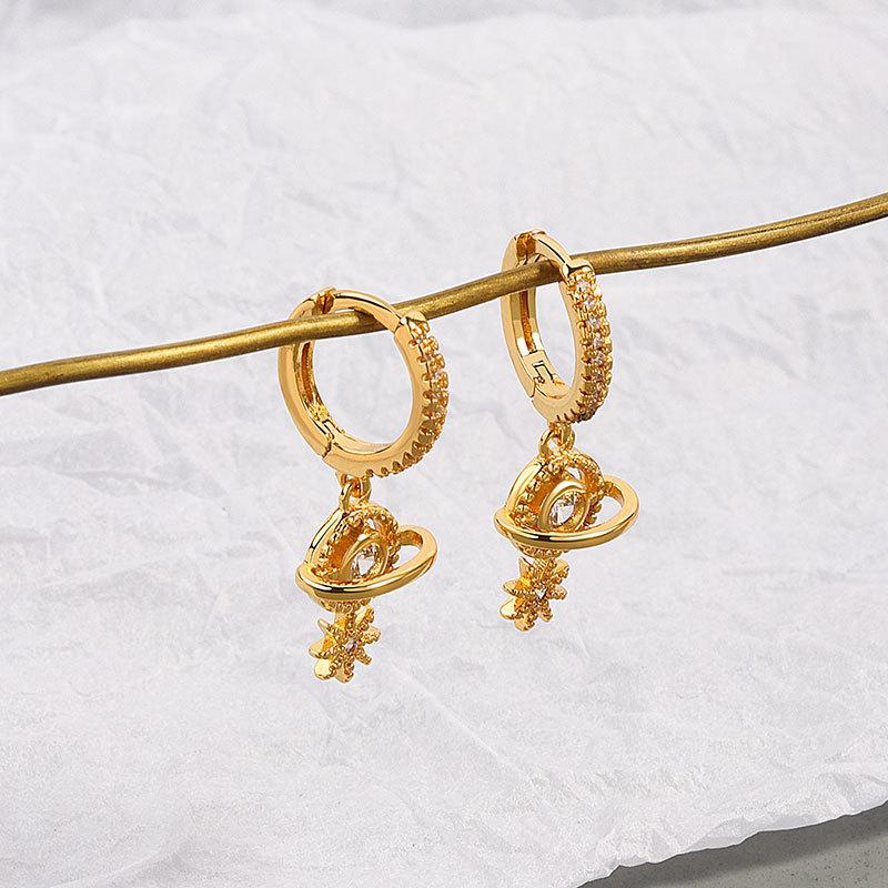 

Серьги-капли Lindon из медного сплава с цирконом, серьги-капли для женщин, подарки на свадьбу золотой