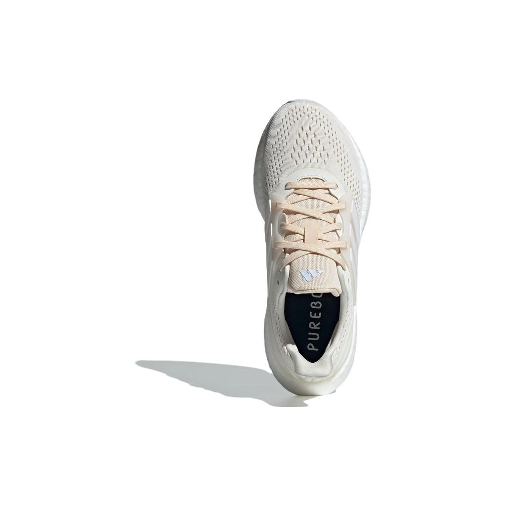 Adidas PureBoost 23 Ivory Zero Metallic Women Sneakers Cream Halo-Blue IF1535