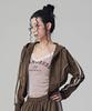 Avandress Bliss Crop Hood Zip-Up_5Colors