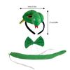 Snake Hairband, Tail, Glove, and Bowtie for Kid Adult