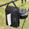 Camp Kitchen Storage Bag Multi-Pockets Paper Towel Holder Waterproof BBQ Cooking Tool Forks Spoons Caddy For Travel Picnic