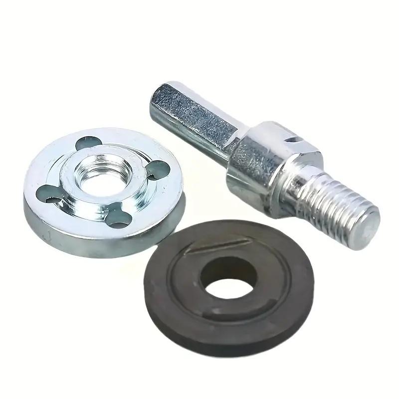 

10 мм электрическая дрель для угловой шлифовальной машины, соединительный стержень, набор переходников, шлифовальный адаптер, электроинструмент для отрезного диска