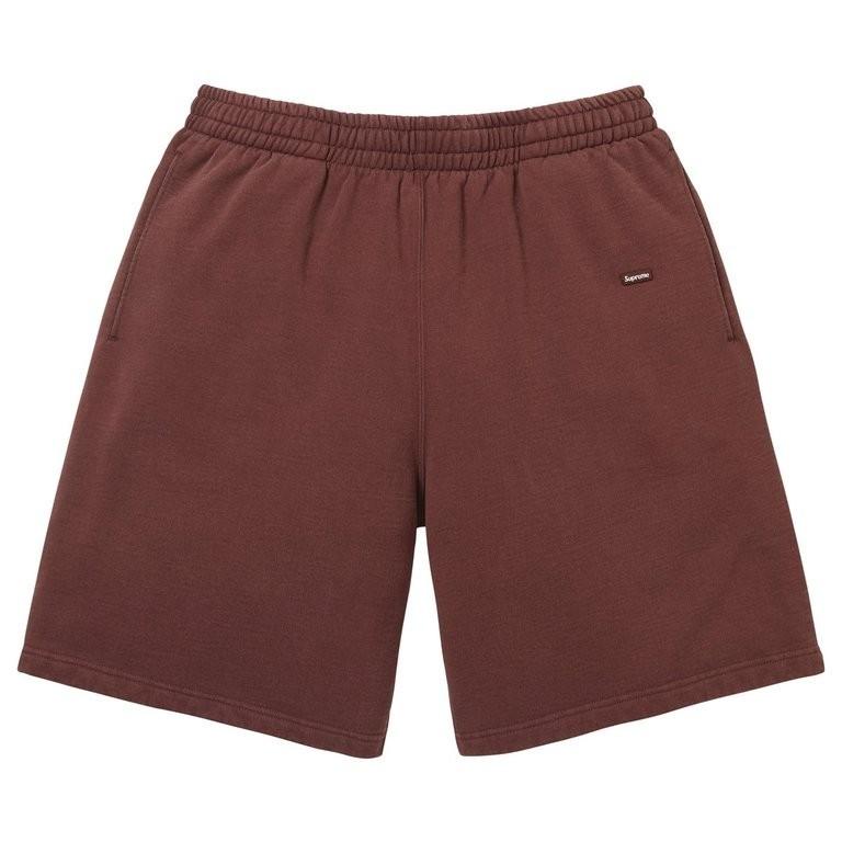 Supreme Small Box Sweatshort Brown (26FW)