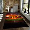 "Tappeto Logo Manchester United, Design Stadio di Calcio, Tappeto Arredo Casa" Adatto per l'uso come antiscivolo per soggiorno, camera da letto, divani