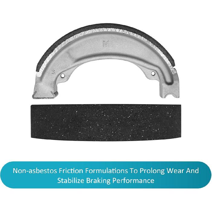 Rear Brake Shoes For Honda Recon 250 TRX250EX TRX250X TRX250 1997-, 06430-HM8-A10 06430-HM8-A00