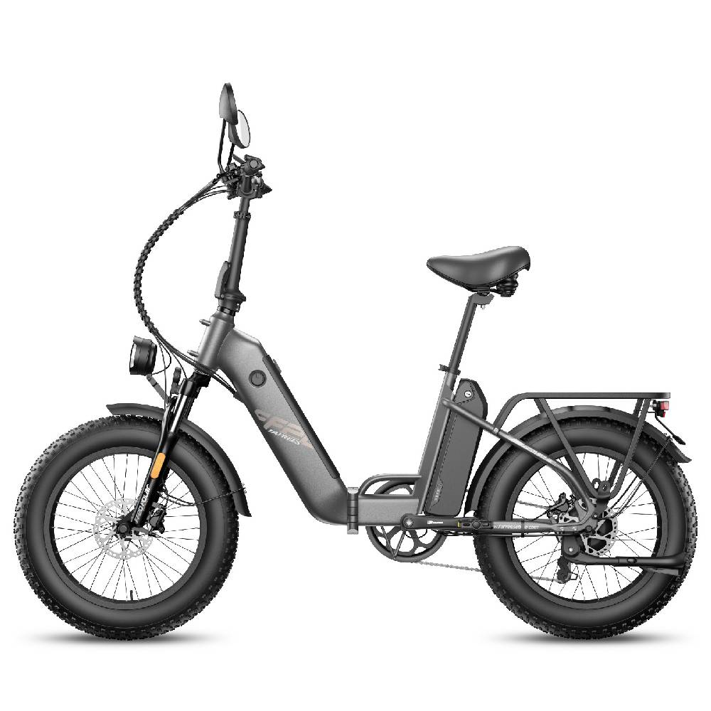 Elektrický bicykel Fafrees FF20 Polar 20" Fat Tire 500W Motor Skladací Mestský Elektrický Bicykel 48V 24AH LCD Displej 7 Rýchlostí
