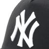Cap Youth 9FORTY Trucker New York Yankees Kids Mesh [New Era] A-Frame Black/Black 52.0cm-55.8cm