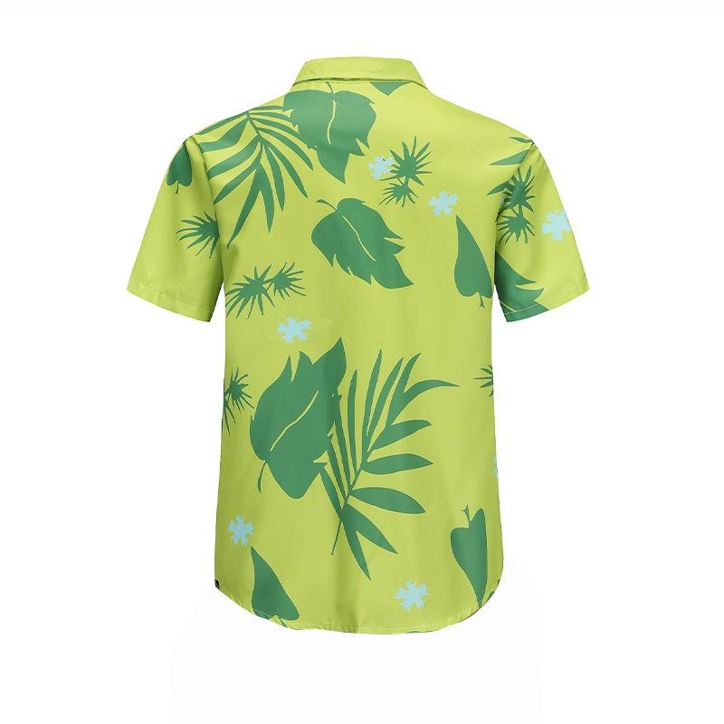 

Хэллоуин новый сумасшедший город животных лиса ни преодолеть цветочный комплект рубашки с коротким рукавом одежда для выступлений родитель-ребенок 160CM