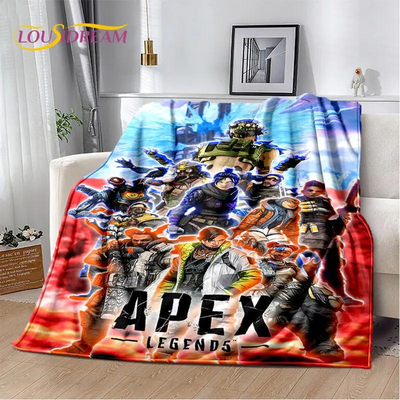 A-Apex Legends Game Gamer Cartoon Soft Plush Blanket,Flannel Blanket Throw Blanket for Living Room Bedroom Bed Sofa Picnic Cover