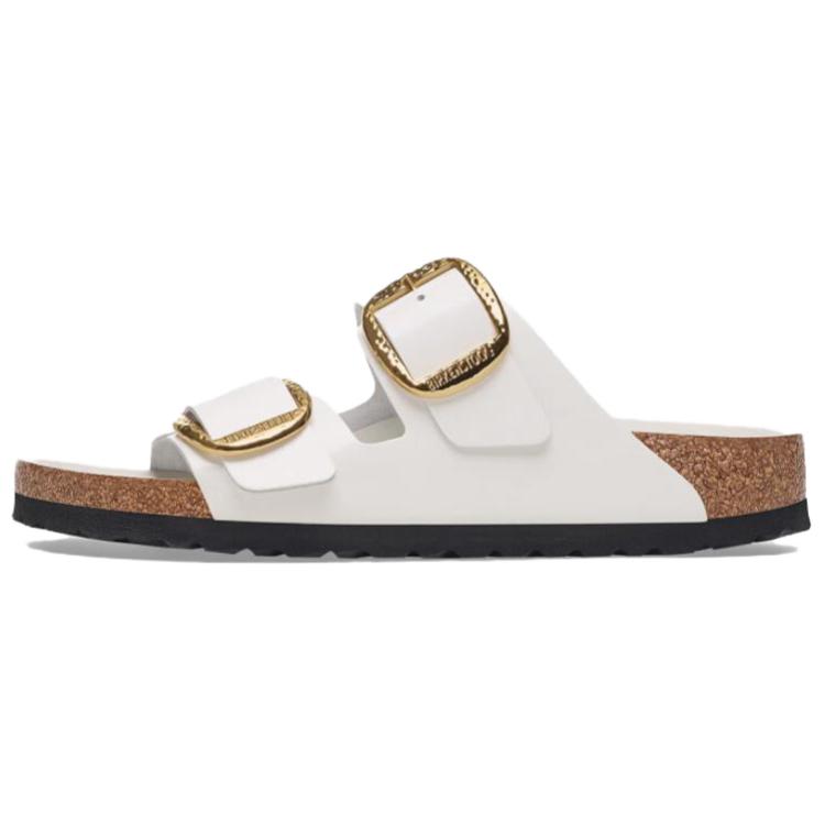 Birkenstock Износостойкие шлепанцы Женские Белые Узкие 1029520 36