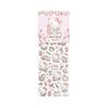 Sanrio Characters X Takei Miki [Sticker Sheet] Edge Foil Clear Stickers  Elegance Hello Kitty Sanrio
