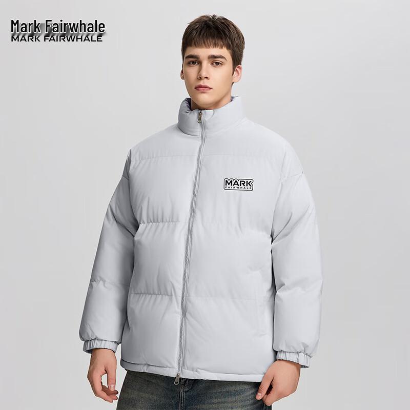 

Mark Fairwhale Men s American Style Stand Collar Padded Jacket L