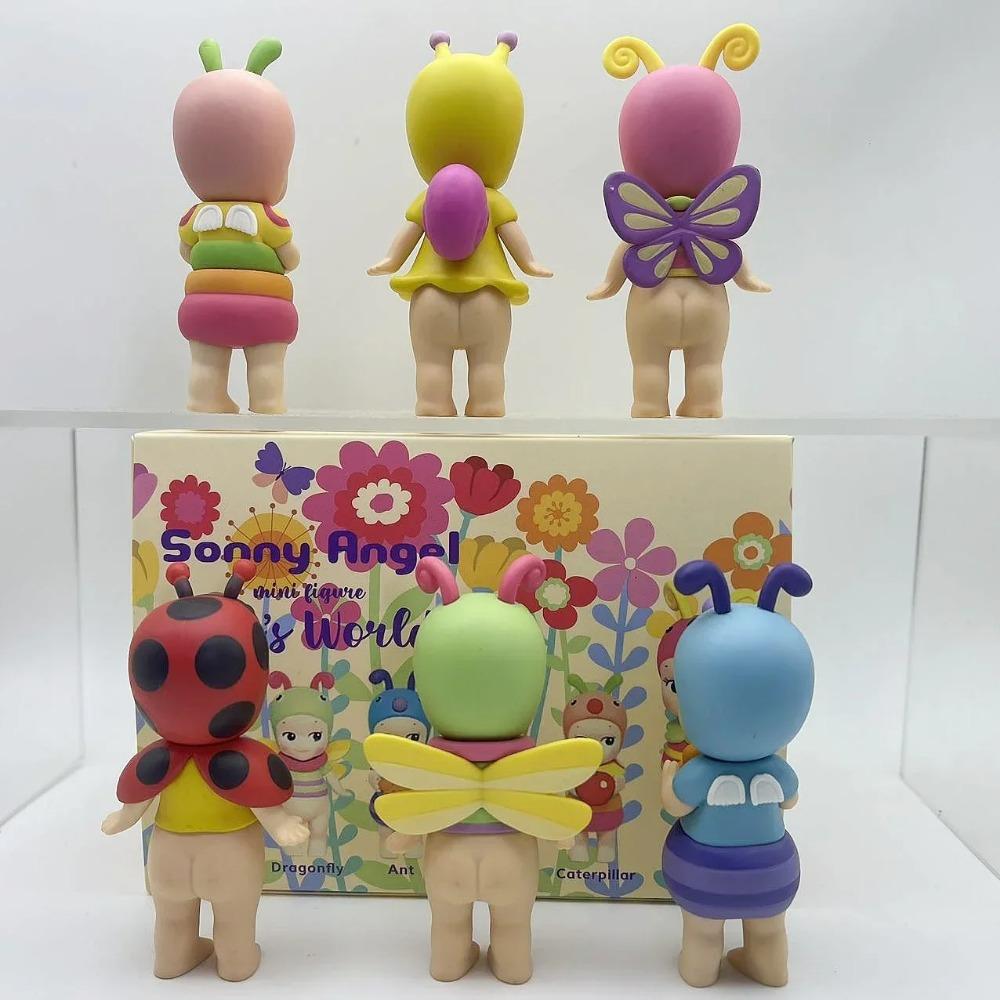 Hot New Angel Blind Box Mini Figure Bug’S World Limited Series Anime Figures Cute Dolls for Children Christmas Birthday Gift
