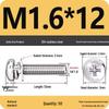 304 Stainless Steel Round Head Phillips Screw with Flat Washer (Sizes M3, M4, M5, M6)