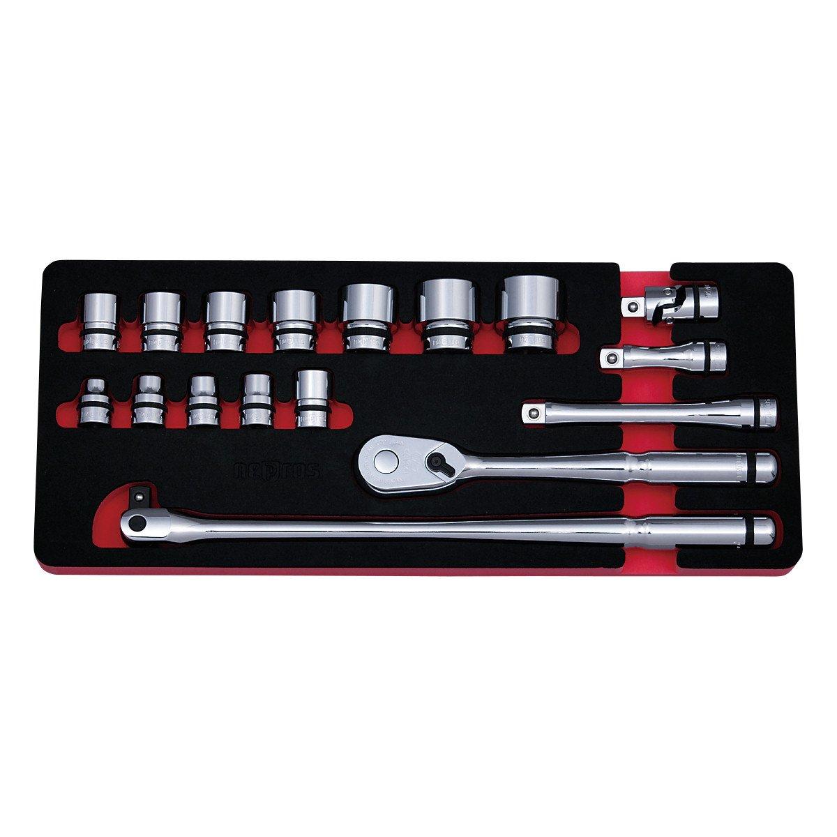 

nepros 1/2 sq. Socket Wrench Set (17pcs.)