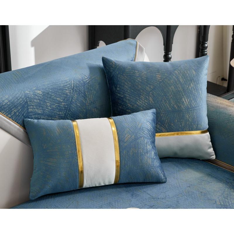 New Style Sofa Cushion Light Luxury Modern High-end Four-season Universal Backrest Cover Cloth Seat Cushion Sofa Cover Cushion