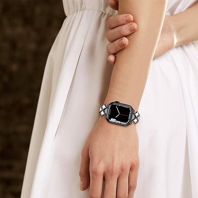 Rauten Armband für Apple Watch Series 9/8/7 41mm/6/5/4/SE (2023)/SE(2022)/SE 40mm/3/2/1 38mm