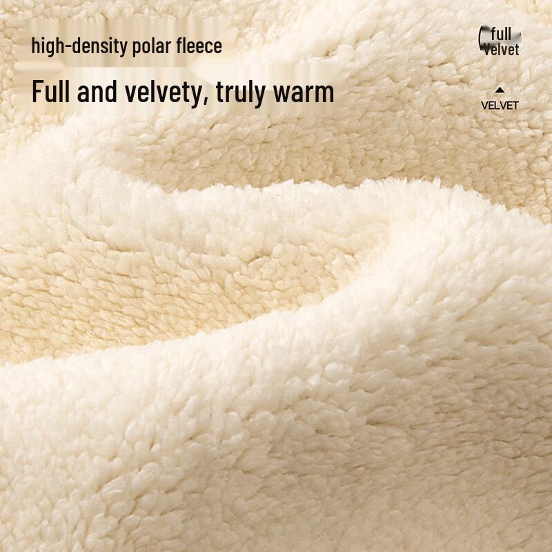 GENIOLAMODE Men's Heavyweight Fleece Jacket