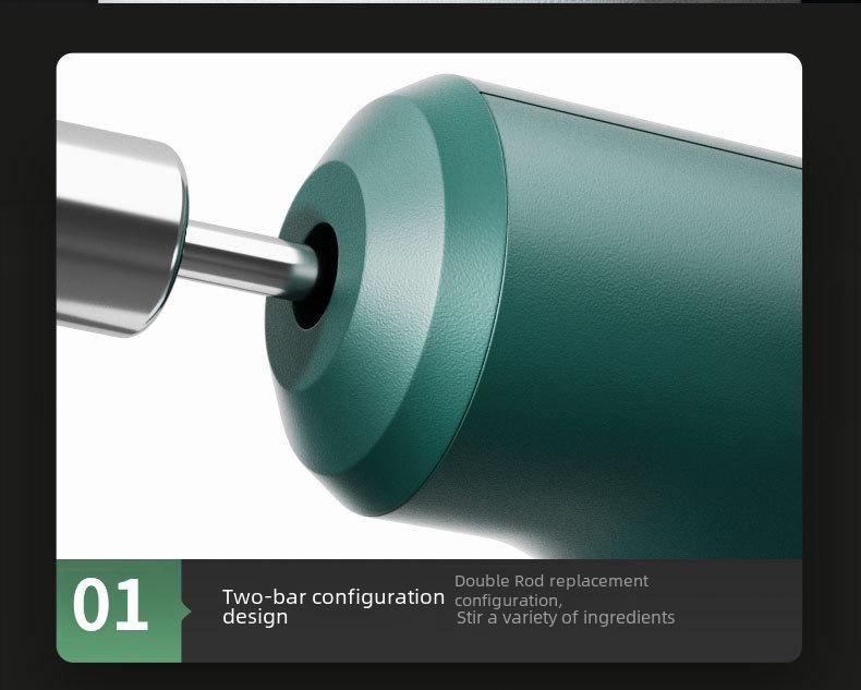 Wireless Handheld Electric Egg Beater for Cream & Egg Whites - Home Baking Gadget