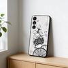 H-Atelier Heksenhoed Telefoonhoesje Voor Samsung Galaxy A20,21s,22,31,32,52,53,72,73,80,91 Zachte Zwarte Behuizing