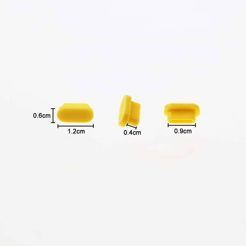 JCD 10pcs Type-C Dust Plug USB Charging Port Protector Silicone Cover for Samsung Huawei Smart Phone Accessories2