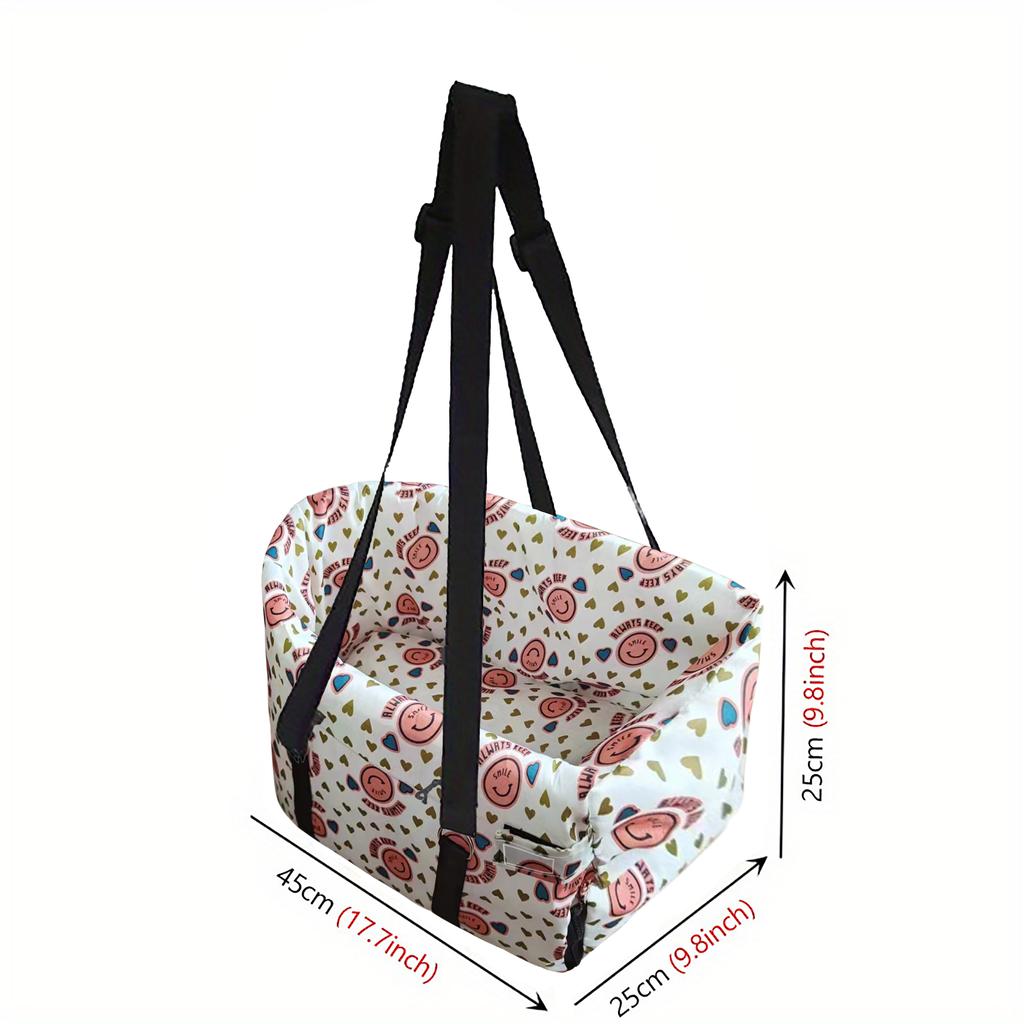 Sitzerhöhung für Haustiere für sichereres und komfortableres Reisen – wasserdicht und kratzfest, ideal für Autofahrten mit Hunden und Katzen