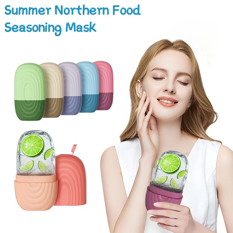 Silicone Mold Ice Roller Face Ice Mold For All Skin Types Face Roller Beauty Skin Care Tool