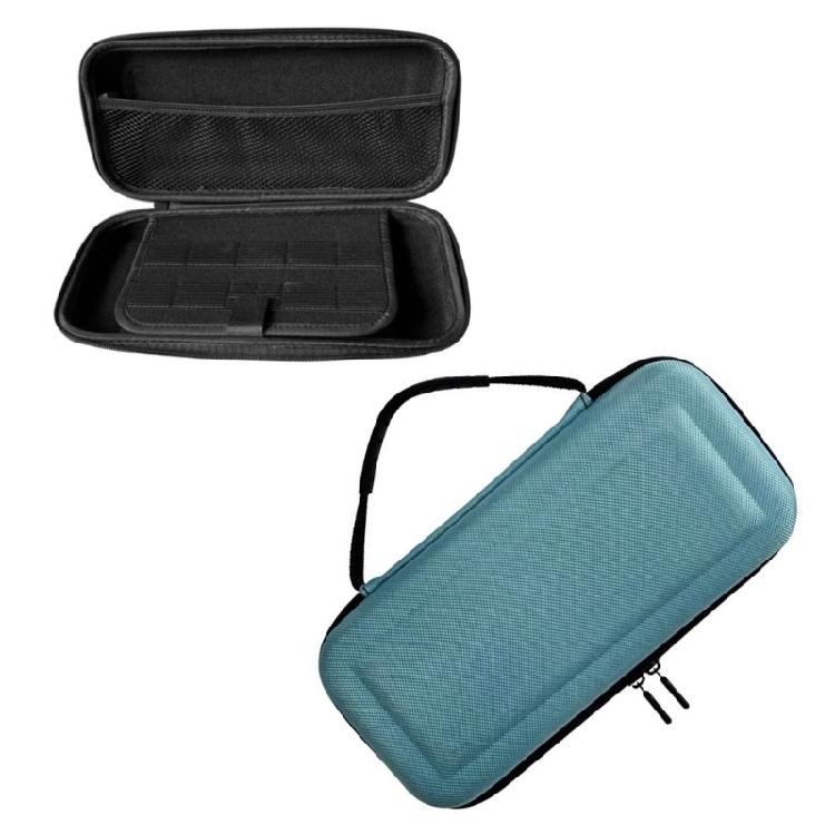 Shockproof Storage Box for 2 Handheld Game Console Hard Pouch Bag Scratchproof Travel Carrying Case with Handle