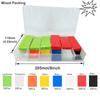 25-100PCS 18650 Battery Wrap PVC Heat Shrink Tubing Pre-cut Precut ZP
