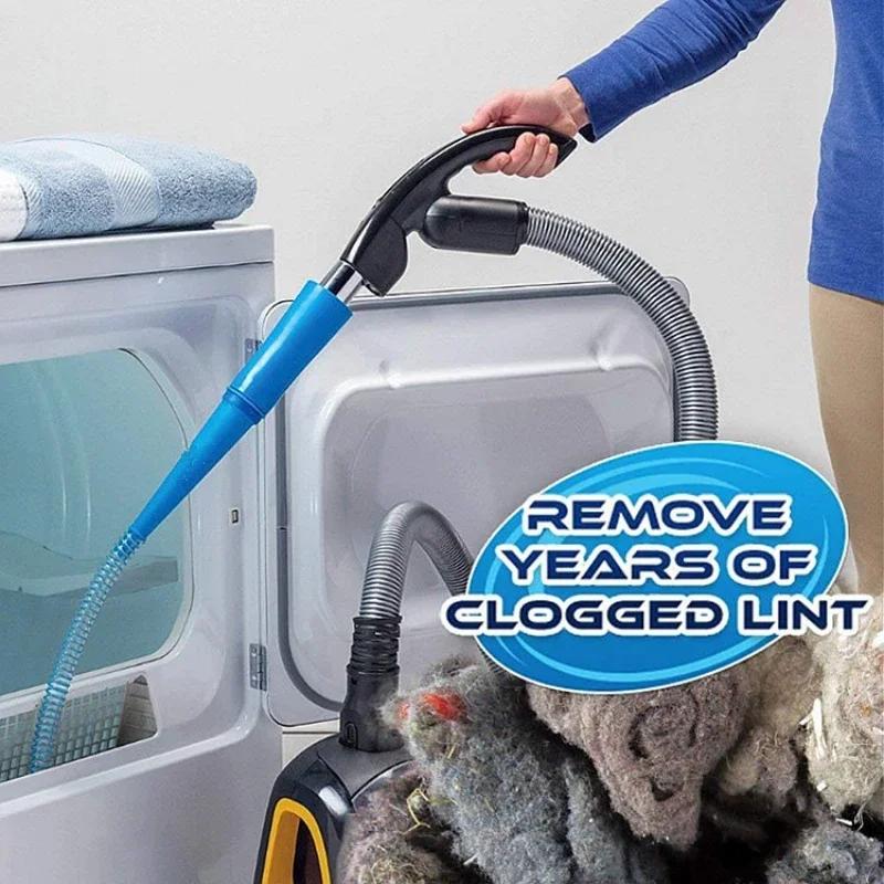 Dryer Vent Cleaner Bendable Vacuum Cleaning Hose Universal Vent Cleaner Vacuum Attachment Household Deep Cleaning Tool
