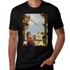 Muziekgezelschap op een balkon Gerrit Van Honthorst T-shirt Zomer Casual Los T-shirt