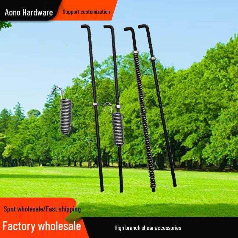 High-Altitude Pole Shear Spring with Extended Shaft Hook Pulley