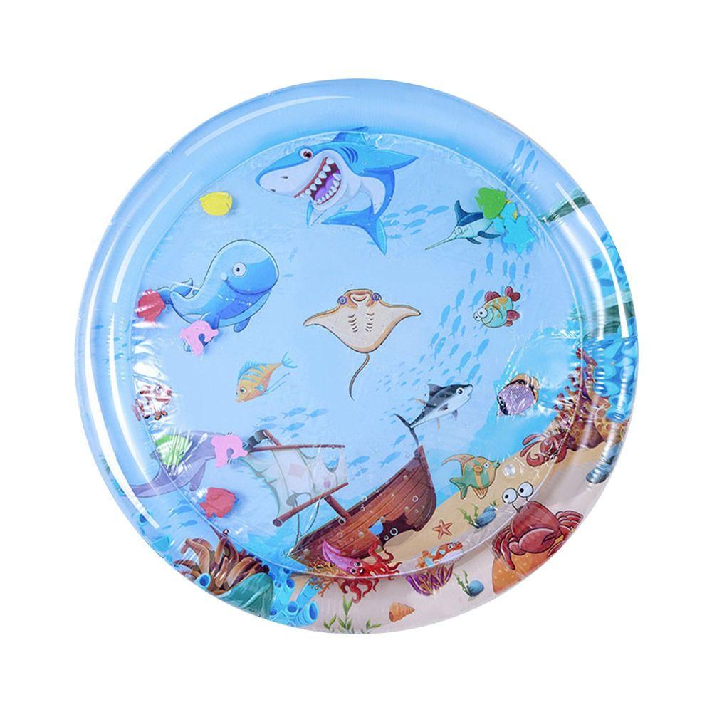 thumbnail image 2 of Pawkitty Water Mat, Cat Water Sensory Play Mat, 2025 Thickened Play Mat Fish Pet Play Interactive Cat Water Bed Playmat Cat Toys Indoor Cats 70cm A 2 of 12