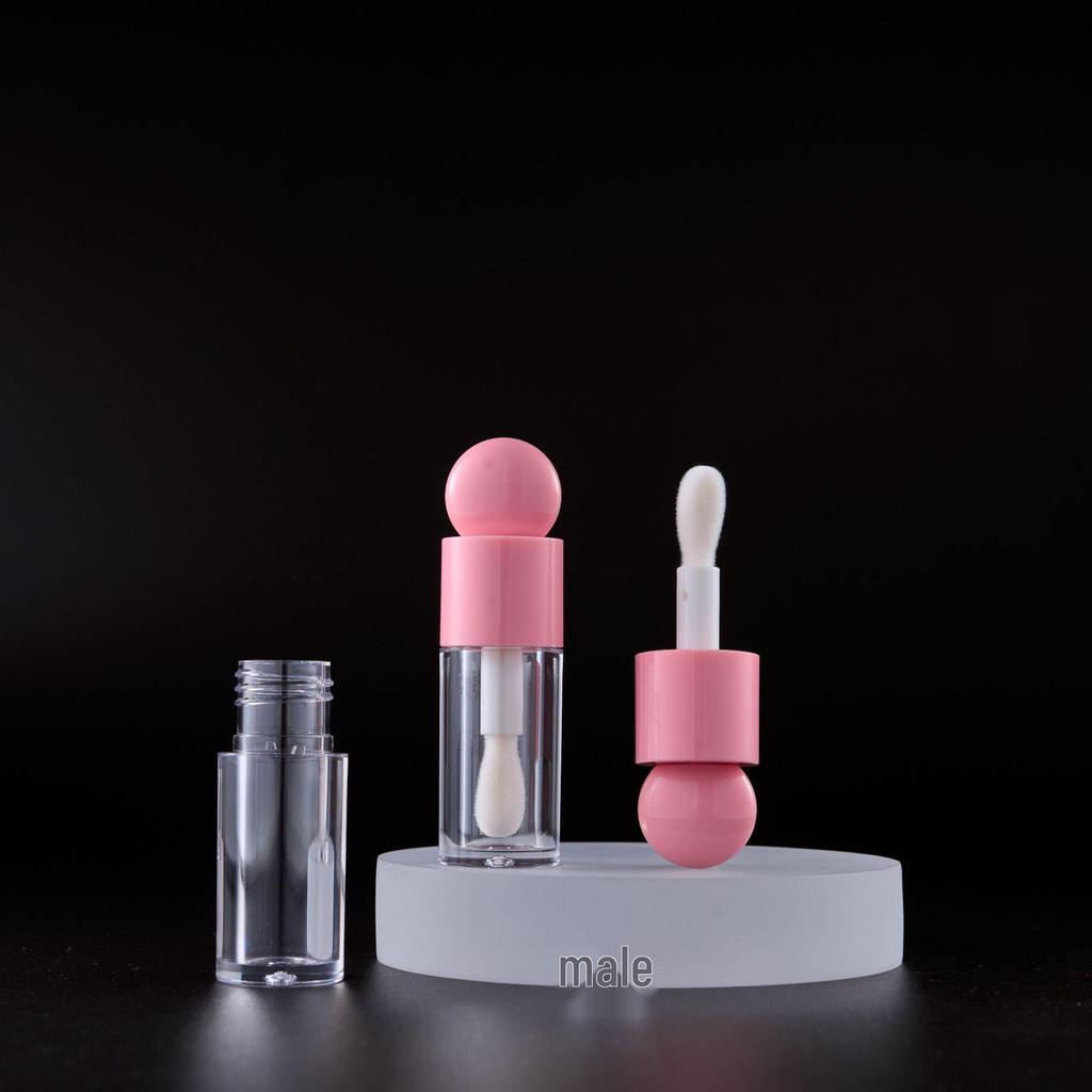 Large Brush Lip Gloss & Eyeliner Tube - Thick, Empty Container for Cross-Border Bestsellers