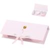 Cardboard Letter Combination Gift Box With Ribbon Flower Wrapping Container For Birthday Valentines Day Anniversary