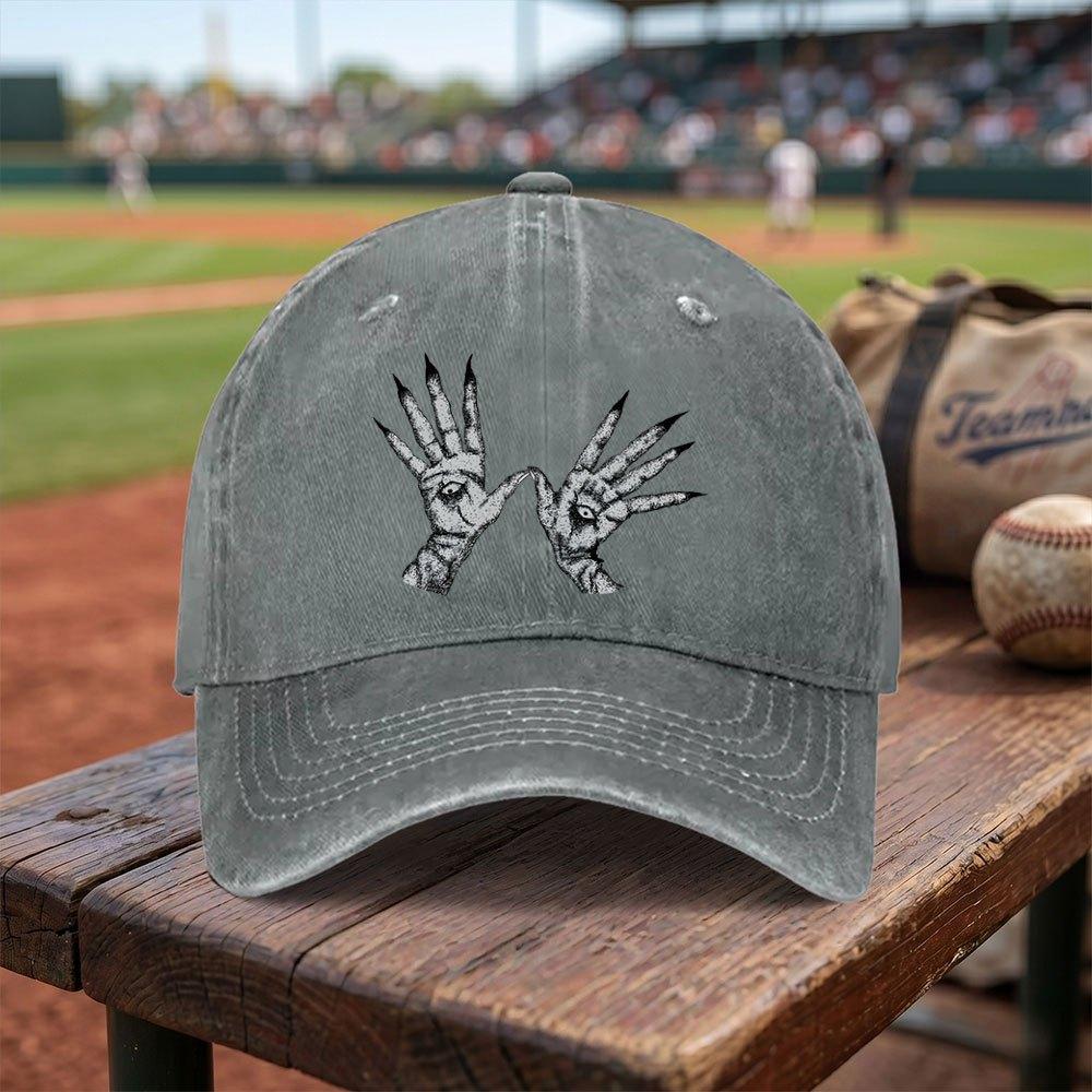 Pans Labyrinth Washed Baseball Cap Adjustable Buckle Lightweight Breathable Unisex Daily Travel Gift